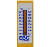 EBC Temperatur Stickers fr Bremszangen